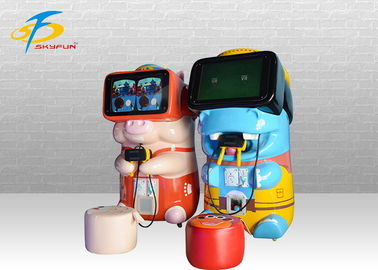 Máquina de juego interactiva de 9D VR para los niños en parque de atracciones/teatro