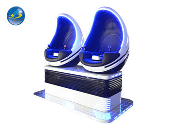 Máquina de juego de la silla del huevo del material 9D VR de la fibra de vidrio para el parque de atracciones