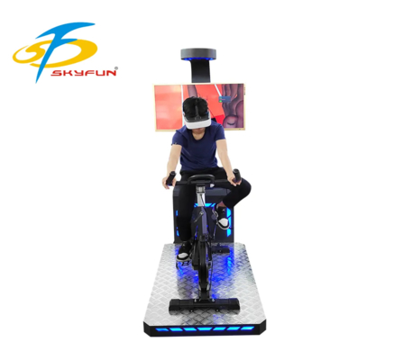 Equipo de fitness VR con simulador de ciclismo | Simulador de bicicleta VR | Fabricante de bicicletas VR de China SKYFUN