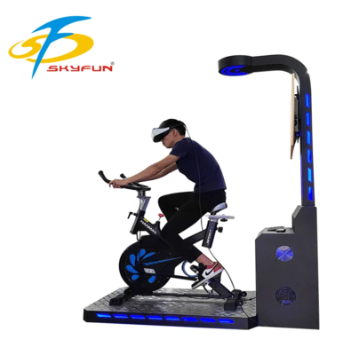 Equipo de fitness VR con simulador de ciclismo | Simulador de bicicleta VR | Fabricante de bicicletas VR de China SKYFUN