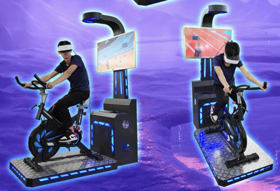 Equipo de fitness VR con simulador de ciclismo | Simulador de bicicleta VR | Fabricante de bicicletas VR de China SKYFUN