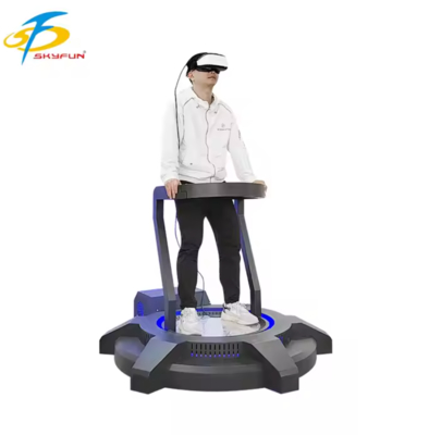 Máquina de agitación VR Simulador VR compacto con plataforma de vibración, pantalla táctil de 22 pulgadas, más de 100 videos VR