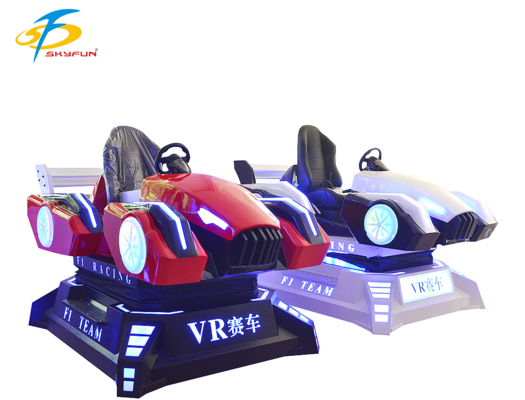 Super Racing VR Simulador de coches ️ Experiencia de conducción en movimiento 9D con rotación de 360 °, consola táctil de 22 pulgadas, volante Logitech y gafas Deepoon VR