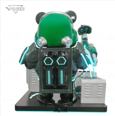 VR Panda Soldier ️ Máquina de disparos VR interactiva de vanguardia con 7 juegos, distribuidor de juguetes, soporte de pagos múltiples y diseño Panda personalizable para arcades