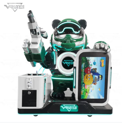 VR Panda Soldier ️ Máquina de disparos VR interactiva de vanguardia con 7 juegos, distribuidor de juguetes, soporte de pagos múltiples y diseño Panda personalizable para arcades