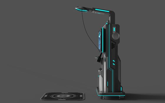 VR Sharing VR Shooting Simulator. ∙ Autoservicio operado por monedas, sistema Android, paseo de disparo VR de bajo costo, gafas de pistola Pico y monitor de 32 pulgadas