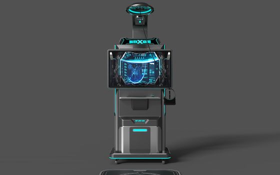 VR Sharing VR Shooting Simulator. ∙ Autoservicio operado por monedas, sistema Android, paseo de disparo VR de bajo costo, gafas de pistola Pico y monitor de 32 pulgadas