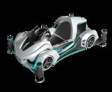 Simulador de Coche de Carreras FUN 4 DOF | Movimiento de 4 Ejes, LCD Curvo Ultra-Grande, Volante Logitech G29, 5 Juegos, Monitor de 42 Pulgadas – Fabricante SKYFUN