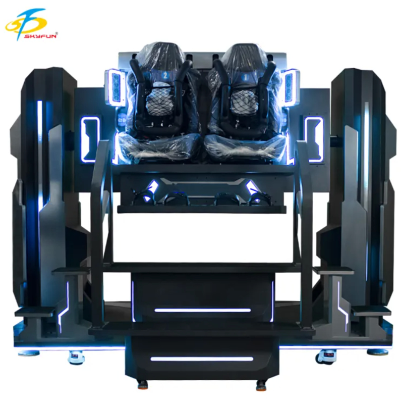 720 ° VR Fun Reversal Star Simulador para dos jugadores    361 ° de rotación exclusiva, gran rango de movimiento, construcción premium, multijugador de juego VR inmersivo