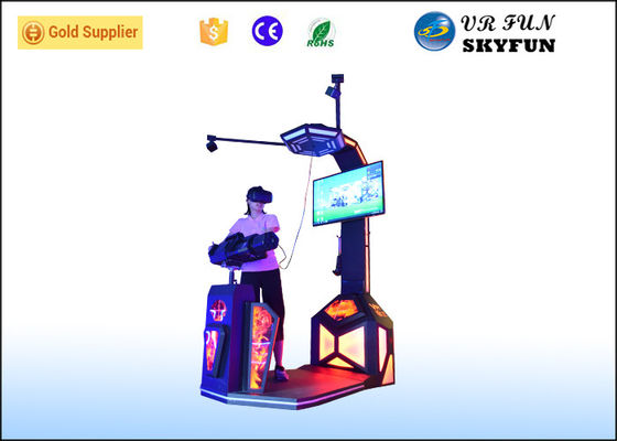Plataforma de moda del juego de VR, simulador del arma de Gatling del parque de atracciones para los adultos